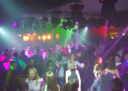 people dancing at a club people dancing at a club